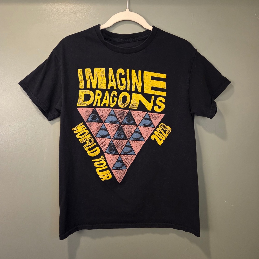 Imagine Dragons Men's Size M 2023 World Tour Graphic T-Shirt